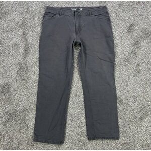 Mountain‎ Hardwear Grey Canvas Pants Mens 38x32 Outdoors Hiking Durable Gorpcore